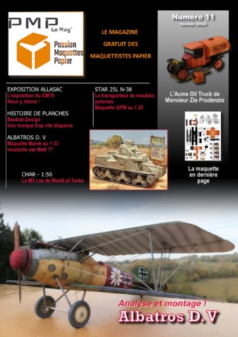 PMP Le Mag' N°12  - Maquette papier magazine