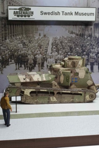 maquette en papier char Strv M/21