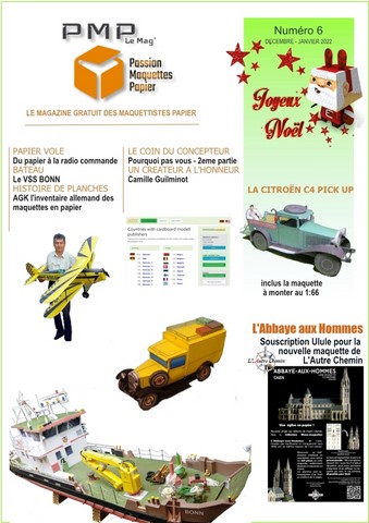 PMP n°6- Maquette papier magazine