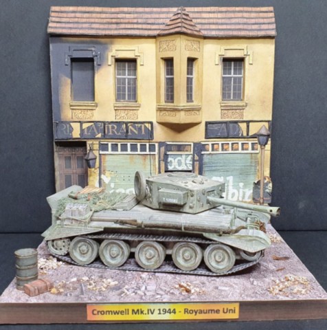 maquette en papier char cromwell Mk.IV