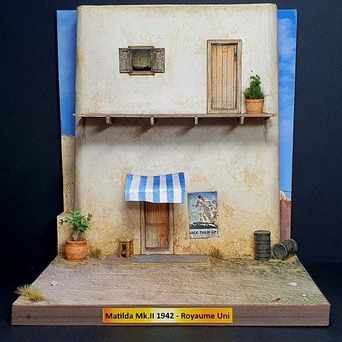 maquette en papier char Matilda
