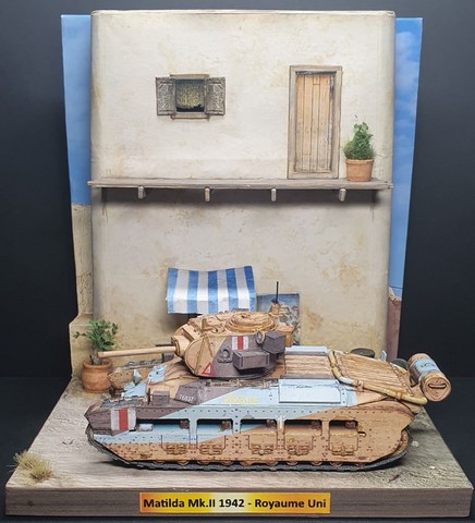 maquette en papier char Matilda